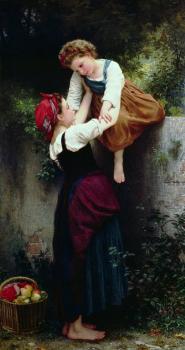 William-Adolphe Bouguereau : Little Thieves